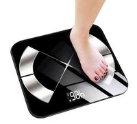 Bilancia Bagno Peso - Bilancia Intelligente USB Accurata Per Bagno - Monitor di Composizione corporea per Casa Ufficio Viaggi Cucina Bagno Anziani Fitness