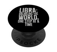 Bilancia bilanciare il mondo un passo alla volta PopSockets PopGrip Adesivo