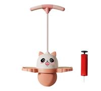 Bilancia Board Jumper - Panda Fun Hopping Ball, robusta palla da gioco | 80x38 cm Ball Hoppers Outdoor Hoppers con manico per i giovani, palla da salto sicuro per gioco attivo, palla rimbalzante per l