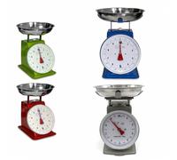 BILANCIA COLORATA DA CUCINA ANALOGICA MECCANICA 20Kg ALIMENTARE