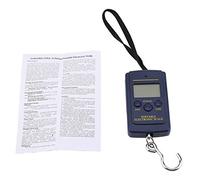 Bilancia Compatta Per Bagagli, Bilancia Pesapersone Digitale Sospesa Per Viaggi, All'aperto E Pesatura Domestica, Display LCD, Capacità 40 Kg/10 G