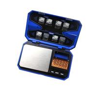 Bilancia compatta professionale con trasduttore ad alta precisione e lunga durata della batteria, ideale per gioielli e condimenti, bilancia digitale per gioielli con display LCD