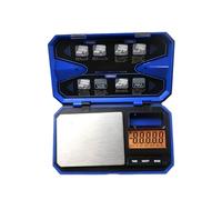 Bilancia compatta professionale con trasduttore ad alta precisione e lunga durata della batteria, ideale per gioielli e condimenti, bilancia digitale per gioielli con display LCD