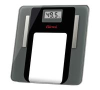 Girmi BP75 Bilancia Digitale di Composizione Corporea "Real Fit", 100g/180 kg, 18 indicatori corporei, App, Display LCD, Analisi di Bioimpedenza BIA, Vetro temperato