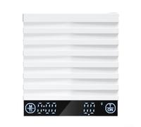 Bilancia Cucina Compact 9.5cm Per Home per barista Bilancia Cucina(White) | Materiale ABS , ricarica USB-C, litio, compatta 9.5x8.5cm, leggera