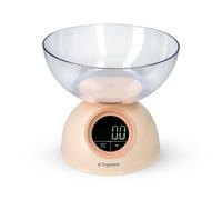Tognana Iridea, Bilancia da Cucina Digitale 5 kg plastica, Champagne