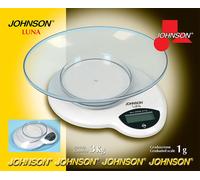 BILANCIA CUCINA DIGITALE JOHNSON KG.5 GR 1 PRECISIONE LUNA