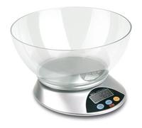 Bilancia cucina Kaufgut 033347 EVA 5584 Silver e Clear
