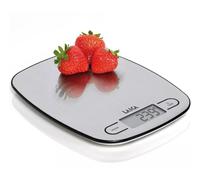 LAICA Bilancia da cucina digitale elettronica con Display LCD Portata Massima 5 Kg colore Acciaio - KS1033