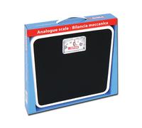Bilancia da bagno anti scivolo analogica meccanica 125 kg stabile robusta GIMA