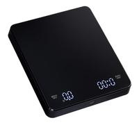 Bilancia da Caffè con Timer,Alta Precisione Ricaricabile con Timer - Bilancia Da Cucina Pesatura Chicchi Di Caffè,Per Infusione Misurazione Cottura Casa Appartamento Panetteria Campeggio Picnic