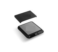 Bilancia da caffè elettronica intellinte con cronometraggio automatico Mini bilancia da cucina delicata, accessori chic for baristi domestici(Noir)