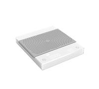 Bilancia Da Caffè Elettronica Timer Automatico Integrato Espresso Digitale Bilancia Da Caffè Intelligente Bilancia Da Cucina 2 Kg(WHITE)