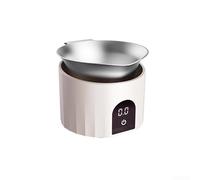 Bilancia da caffè portatile 0,1 g di precisione con timer (beige) | Include una tazza in acciaio inox 304 da 100 ml, design staccabile, facile da pulire, resistente alla ruggine, materiale