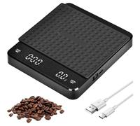 Bilancia da caffè ricaricabile Espresso Bilancia digitale da caffè con timer Bilancia da cucina multifunzionale Bilancia per alimenti con display LED