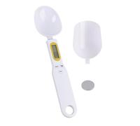Bilancia da cucchiaio digitale, misurino digitale, 500 g, precisione 0,1 g, con grande cucchiaio rimovibile, funzione tara, misurino grammo per spezie in polvere, pillole da cucina