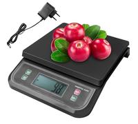 Bilancia da cucina, 30 kg, bilancia da cucina con grande display LCD, bilancia digitale con funzione Tara e contatore PC, bilancia digitale da cucina in incrementi di 1 g, per negozi, cucine, casa
