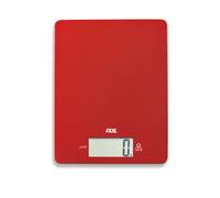 Bilancia da cucina ADE Leonie, fino a 5 kg, 17 x 22 cm, rossa
