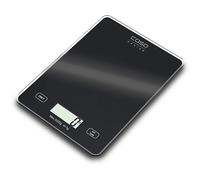 BILANCIA DA CUCINA CASO 3210 Slim - Capacità fino a 5 kg, Precisione 1 g, Display Touch, Vetro