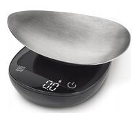 BILANCIA DA CUCINA CASO FinoCompact - Capacità fino a 500 g, Precisione 0,1 g, Display LED touch