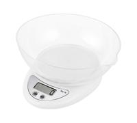 Bilancia da Cucina con Ciotola Schermo LED Funzione Tara e Unità Multiple