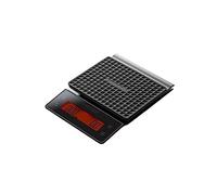 Bilancia Da Cucina Digitale 0,1 G / 3 Kg Sensori Di Precisione For Alimenti Caffè Elettronica Con Timer Include Pad Protettivo Impermeabile Misurazione Semplice Accurata(LCD BLACK)