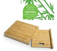 BILANCIA DA CUCINA DIGITALE 2 IN 1 IN BAMBU (INN-137)