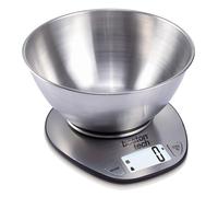 Bilancia da Cucina Digitale 5kg Acciaio Inossidabile con Ciotola Rimovibile Alta