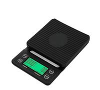 Bilancia da Cucina Digitale, Bilancia da cucina for caffè con timer, bilancia digitale multifunzione, 3 kg/0,1 g, con filtro a goccia(5kg 0.1g)