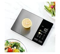 Bilancia da Cucina Digitale, Bilancia da cucina intelligente in acciaio inossidabile, calcolatrice nutrizionale for alimenti, calorie, proteine, grassi e carboidrati for una dieta sana