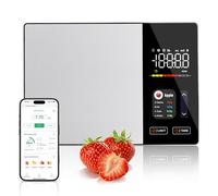 Bilancia da Cucina Digitale con Calcolo di Calorie e Nutrienti, Display a Colori TFT, Funzione Tara, capacità 5 kg, App iOS/Android con Analisi Nutrizionale, per Dieta, Fitness e Cucina