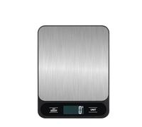 Bilancia da cucina digitale da 10 kg, bilancia da gmo, display digitale LCD, bilancia da tavolo elettronica, bilancia for alimenti for dieta sana personale,Bilancia di precisione(Black 10KG)