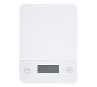 Bilancia da cucina elettronica avanzata 5 kg con touchscreen bianca DUKA