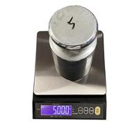 Bilancia da cucina elettronica, bilancia alimentare digitale, peso in grammi 2500 g, gadget da cucina con retroilluminazione per controllo porzioni pesata postale gioielli caffè dietetico