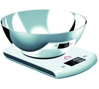 BILANCIA DA CUCINA ELETTRONICA CON PIATTO IN ACCIAIO INOX Portata kg. 5
