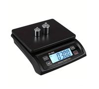 Bilancia da cucina elettronica digitale da 30 kg/1 g, bilancia elettronica for uso domestico, bilancia for alimenti con bilancia digitale LCD(Black)