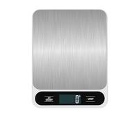 Bilancia da cucina elettronica for la cottura al forno, dispositivo di misurazione dei grammi, pesatura commerciale(White 5kg)