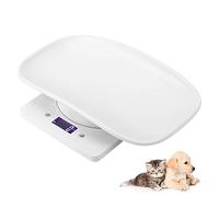 Bilancia da cucina elettronica, max 10 kg, mini bilancia per animali domestici, piccola bilancia digitale per animali domestici per neonati gatti e cani, puppie, strumento di misura