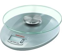 BILANCIA DA CUCINA ELETTRONICA SOEHNLE Roma Silver - Capacità fino a 5 kg, Precisione 1 g, Display LCD