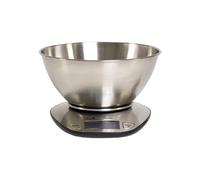 Bilancia da cucina Graal - con ciotola - peso massimo 5 kg - acciaio - Melchioni