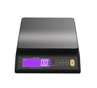Bilancia da cucina impermeabile 5 kg e 0,1 g, in acciaio inossidabile, digitale, for alimenti, con LED, ricaricabile, for la cottura(10KgX1g)