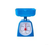 Bilancia da cucina in plastica ABS 2 kg per un design robusto (blu)