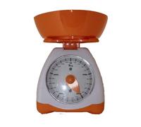 Bilancia Da Cucina Meccanica Dietetica Con Suddivisione 40gr Portata Max 5kg (Arancione)