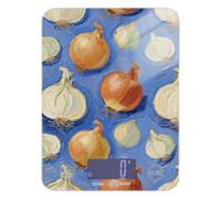 Bilancia da cucina portatile per cipolle e verdure blu, piccola bilancia da cucina da 5 kg/5 g, piccola bilancia da cucina con 4 unità per preparare i pasti, perdita di peso (batterie non incluse)