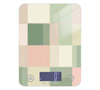 Bilancia da cucina quadrata per espresso e cibo, 5 kg/5 g, piccola bilancia da cucina con 4 unità per fare sapone, cottura e cottura (batterie non incluse)