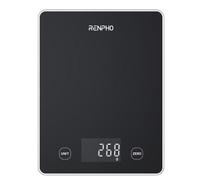 Bilancia da cucina Renpho Calibra 1L Bluetooth LED Timer Tara 5kg Nero