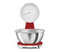 Bilancia da cucina Smeg KSF01RDWW elettronica 5 kg rossa display LCD ciotola rimovibile