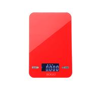 BILANCIA DA CUCINA SOGO BAC-SS-3960R - Capacità fino a 5 kg, Precisione 1 g, Display LCD, Vetro
