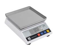 Bilancia da laboratorio, 10 kg/0,1 g, bilancia di precisione, bilancia analitica, con funzione di conteggio, 13 unità (CT/LB/OZ/ecc.), display LCD retroilluminazione, batteria/adattatore di