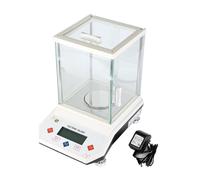 Bilancia da laboratorio ad alta precisione Millesima bilancia analitica elettronica 300/0.001 Batteria incorporata Bilancia elettronica Bilancia for gioielli in oro con parabrezza(HZ2003(200g/0.001g))